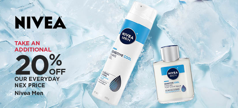 Take An Additional 25% Off Our Everyday NEX Price Nivea Men